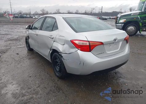 2017 Toyota Corolla Le из США, поврежденный, VIN 2T1BURHE5HC863203